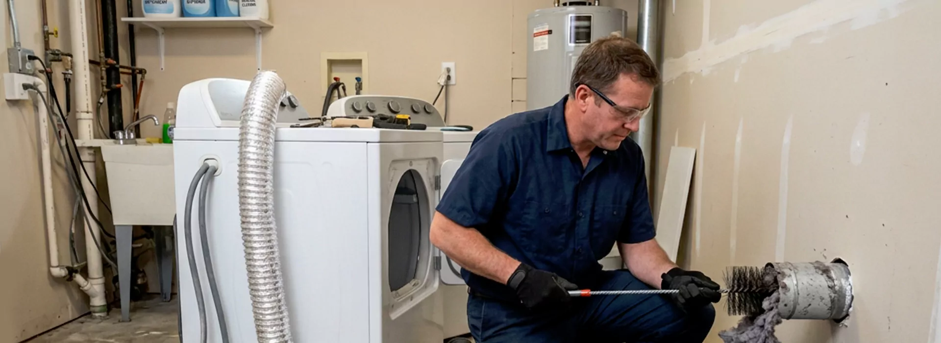 Clogged Dryer Vent Repair in Mission, Texas