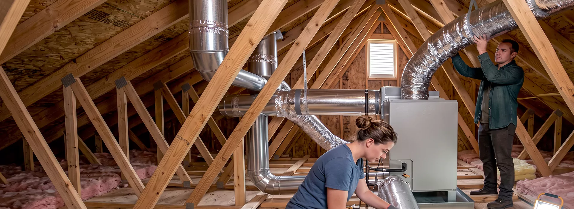 HVAC Ductwork Installation Mission, Texas