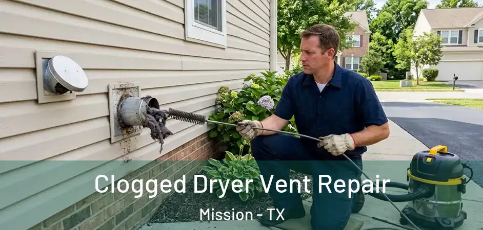  Clogged Dryer Vent Repair Mission - TX