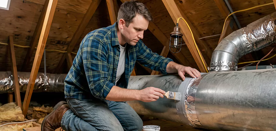 Air Duct Leak Repair in Mission, TX