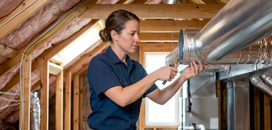Dryer Vent Replacement in Mission, TX