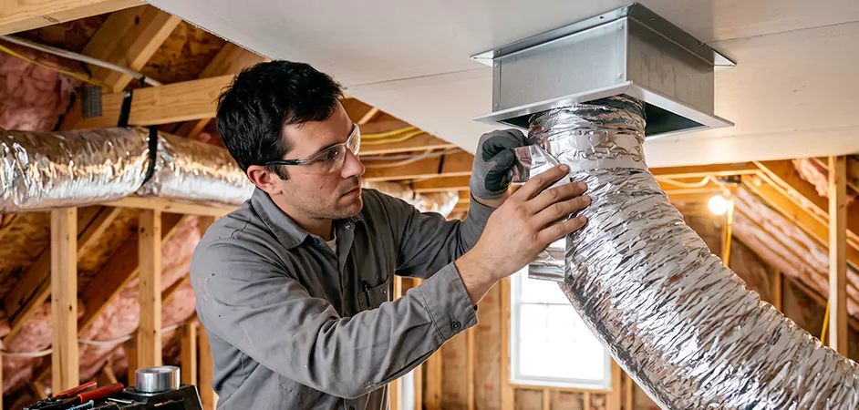 Return Air Duct Installation in Mission