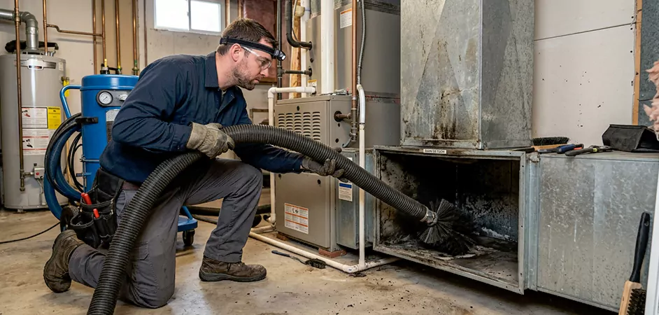 Smoke Odor Duct Cleaning in Mission