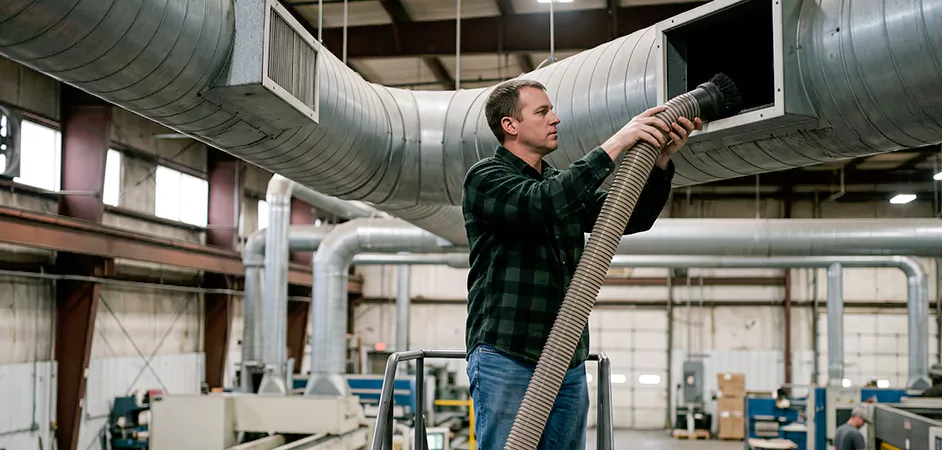 Post-Construction Duct Cleaning in Mission
