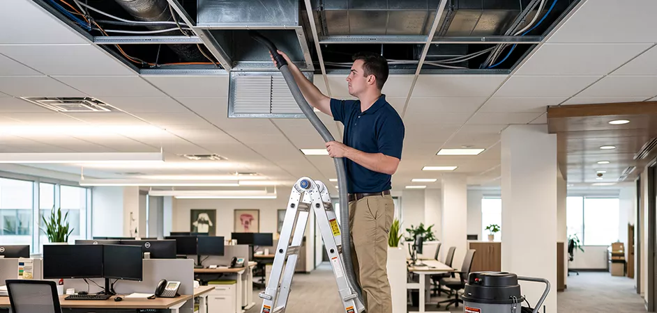 Restaurant Dining Room Duct Cleaning in Mission