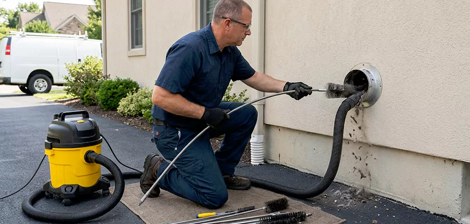 Eco Friendly Commercial Dryer Vent Cleaning in Mission