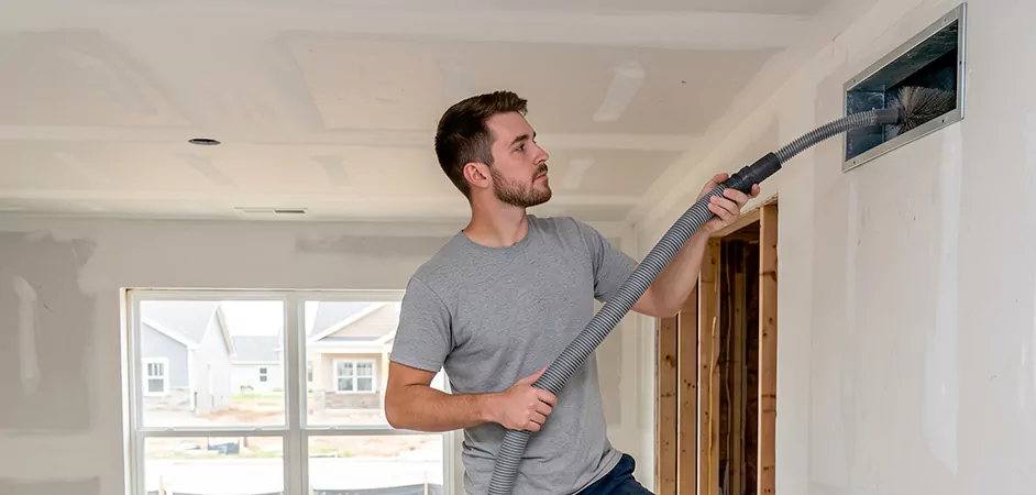 Multifamily New Construction Duct Cleaning in Mission