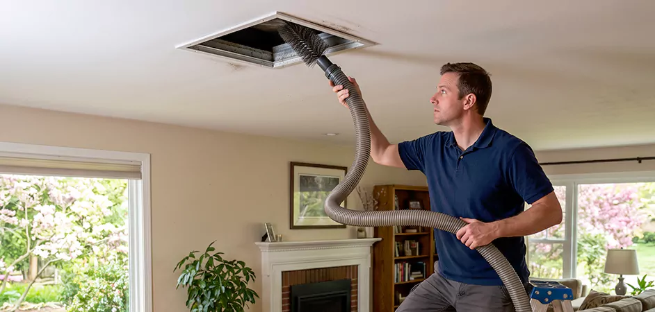 Commercial Spring Duct Cleaning in Mission